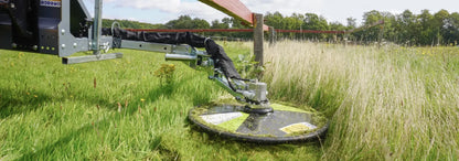 GreenTec Weed Eater Mower 3 Point Hitch | Model Fox 40 | Cutting Width 31.5" Inches | Horsepower 50 HP | For Tractors