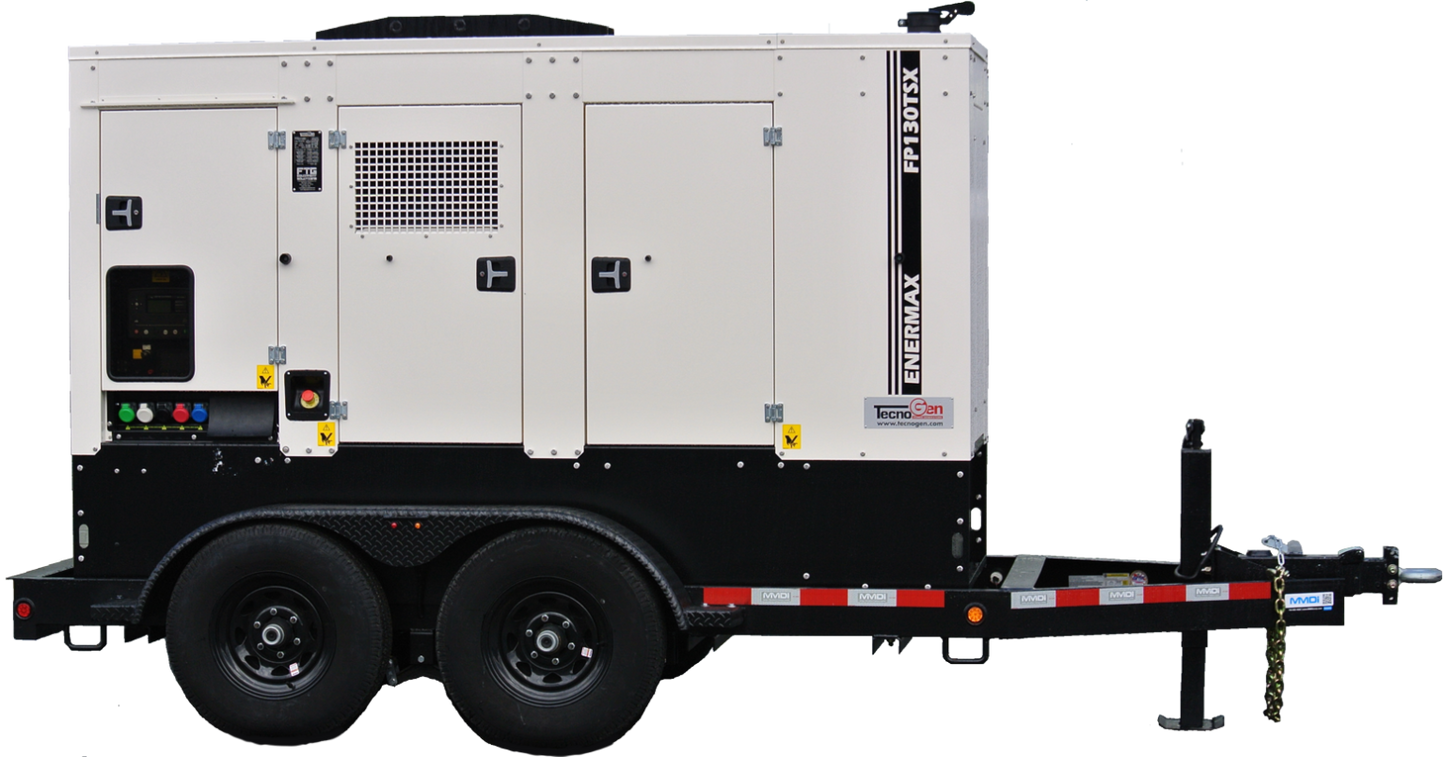 TecnoGen Enermax Series 102kW 130kVA FP130TSX Generator