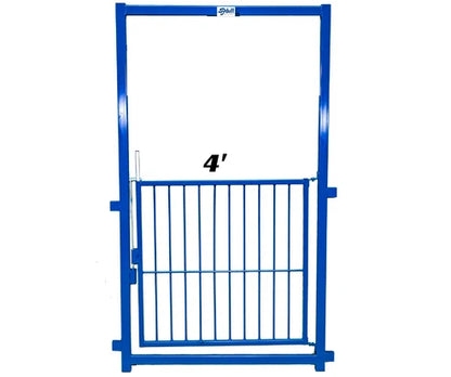 Sydell Multi-Species Arched Front Gate | FPEV4A4 &FPEV5A5 | Width 48" To 72" | For Livestock Show Pens