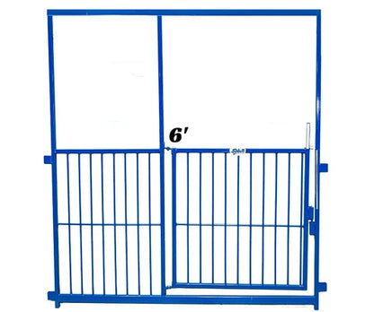 Sydell Multi-Species Arched Front Gate | FPEV4A4 &FPEV5A5 | Width 48" To 72" | For Livestock Show Pens