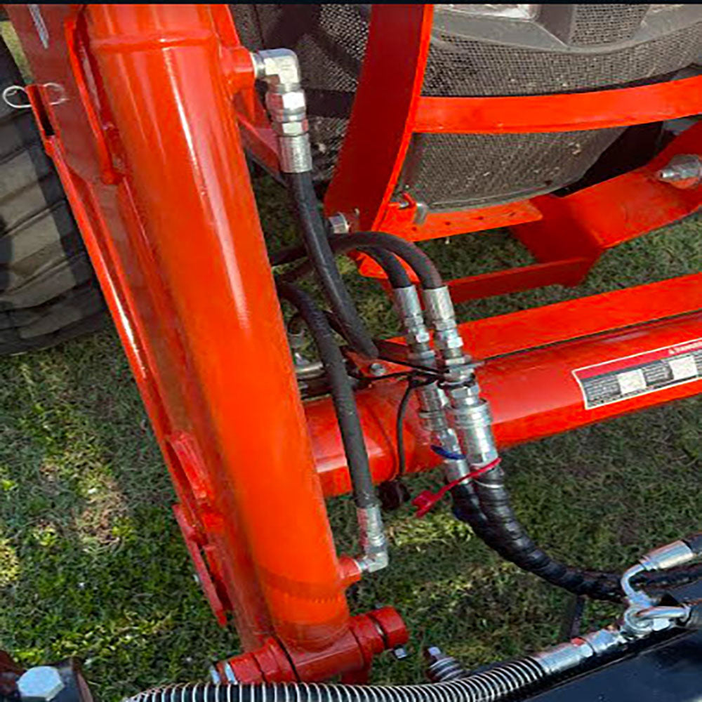 Farm-Maxx HD Rake Grapple | FRKG Series | Size 56" To 74" |  5-20 GPM | For Skid Steers
