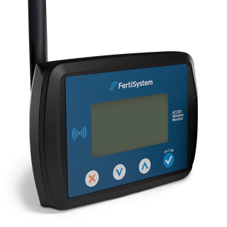 FertiSystem AT200 Display | Seed & Fertilizer Flow Monitor | Wireless Sensor Display | 120 Run Support | 100–600+ HP | For Tractors