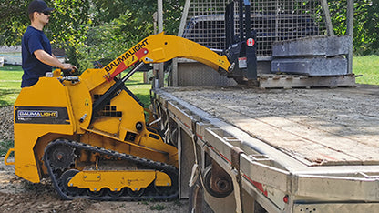 Baumalight Mini Track Loader | Model TRL630D | 24.8 HP Kubota | 2-Speed | 10.5 GPM