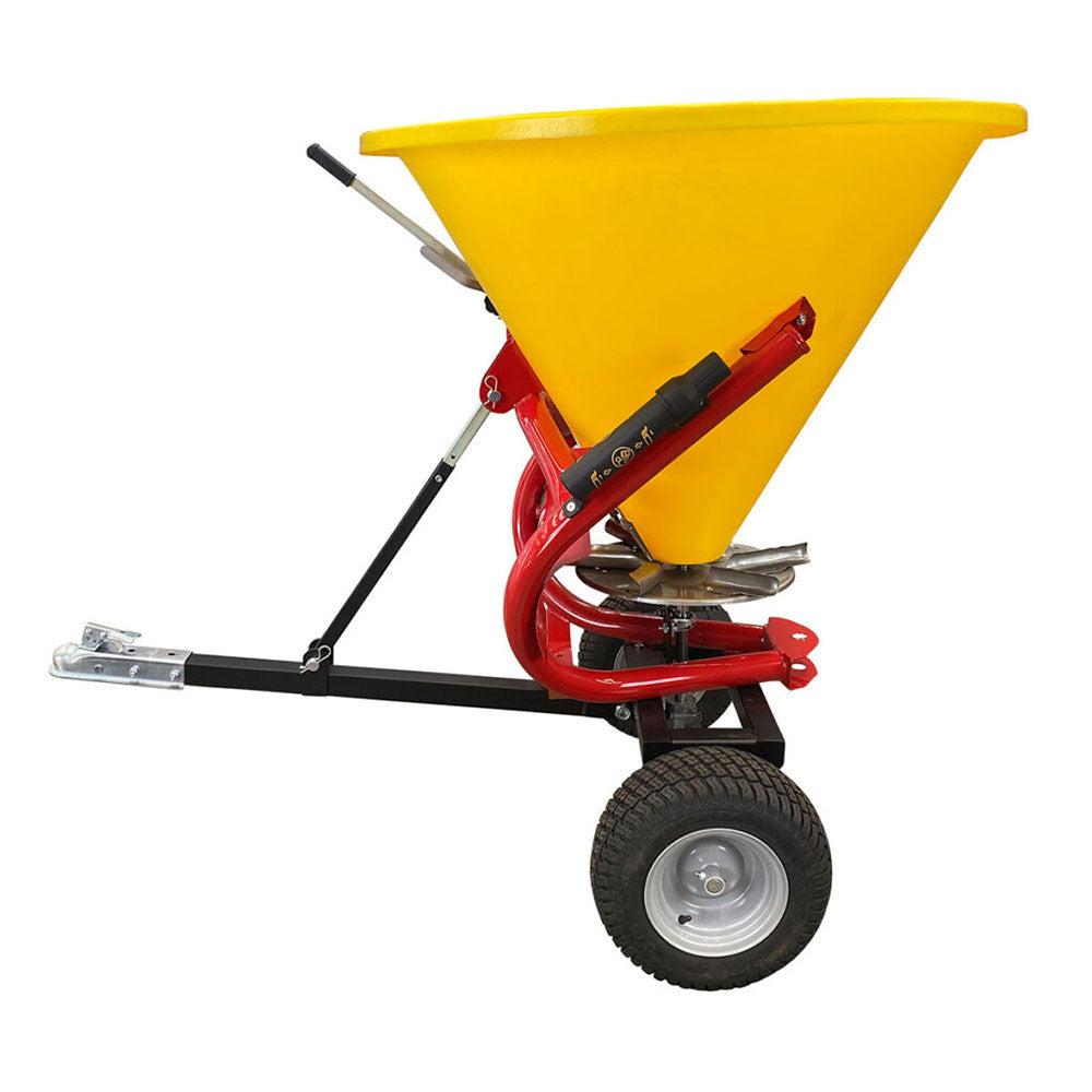 Farm-Maxx Pull Type Spin Spreader | Model PTP-30 & PTP-30-PL | Spread Width 26'–46' | 20-30 HP | For Tractors