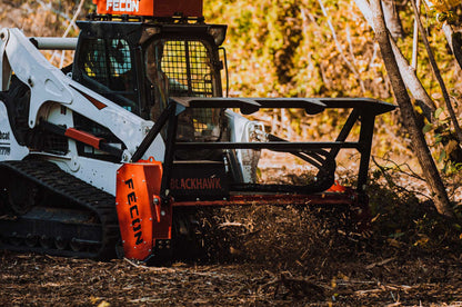 Fecon Bull Hog Blackhawk Mulcher | Model BK6218, & BK7618 | Width 62" & 76" | 30–50 GPM | For Skid Steers & Compact Track Loaders