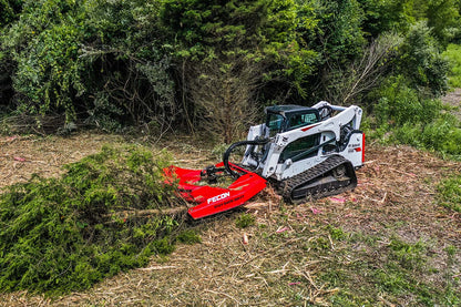 Fecon Deck Mulcher Brush Cutter | Model FDM62, FDM74 & FDM86 | Width 62" To 86" | 17–41 GPM | For Skid Steer & Compact Track Loader