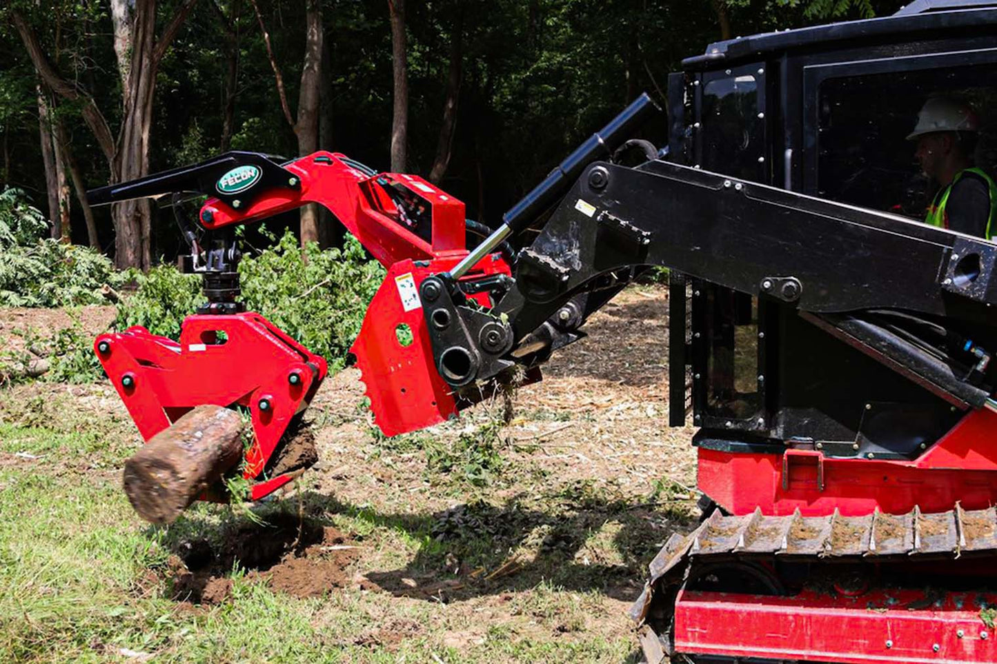 Fecon Rotating Grapple | Model FFG60HD Series | Width 60" | 8 To 30+ GPM | For Skid Steer & Tracked Carrier