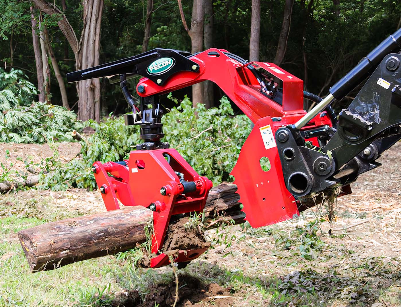 Fecon Rotating Grapple | Model FFG60HD Series | Width 60" | 8 To 30+ GPM | For Skid Steer & Tracked Carrier