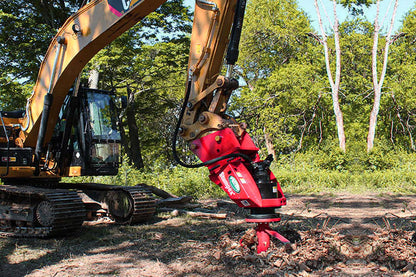Fecon STUMPEX® 2-Speed Stump Grinder | Model SHX33SX & SHX34EXC | Width 32" | 20–65 GPM | 12–20 Ton | For Skid Steer, Excavator & Compact Loader