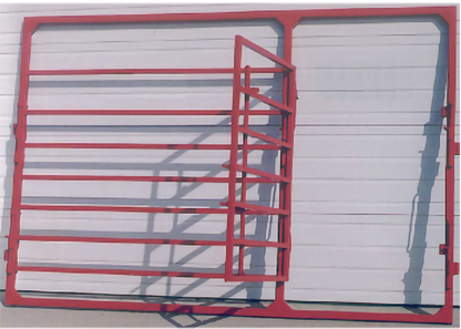 Palco Walk Through Gate | 2" Main Frame | 4'–12' Width Options | For Cattle Ranch & Farm Facility Gates