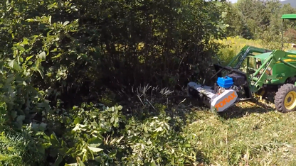 Forax Gas Powered Mulcher | Model GP40 | 40" Cutting Width | 14HP Kohler | For Tractor