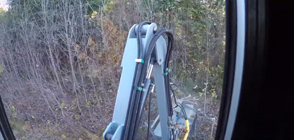 Forax 22' Implement Grader Boom | Weight 2800 lbs | Cutting Width 75" | Mulching Width 72" | For Road Grader