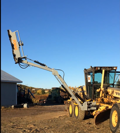 Forax 22' Implement Grader Boom | Weight 2800 lbs | Cutting Width 75" | Mulching Width 72" | For Road Grader