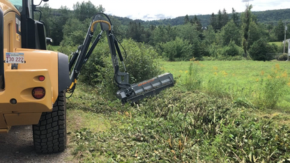 Forax Heavy Duty 6' Mulcher | Model HD72 | Cutting Width 72" | Hydraulic Flow 25–30 GPM | For Loaders