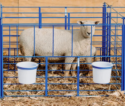Sydell Standard Wall Mount Starter Pens | #0102A / #0102A-G / #0103A / #0103A-G | 6' Width | For Sheep & Goats