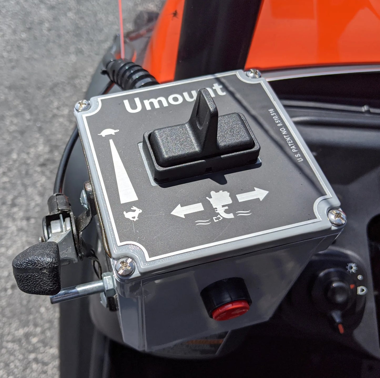 Umount Leaf Blower | Model UB-7 Front Mounted Blower | Horsepower 7 Hp | Multi Directional Nozzle Control | For Tractor Loaders