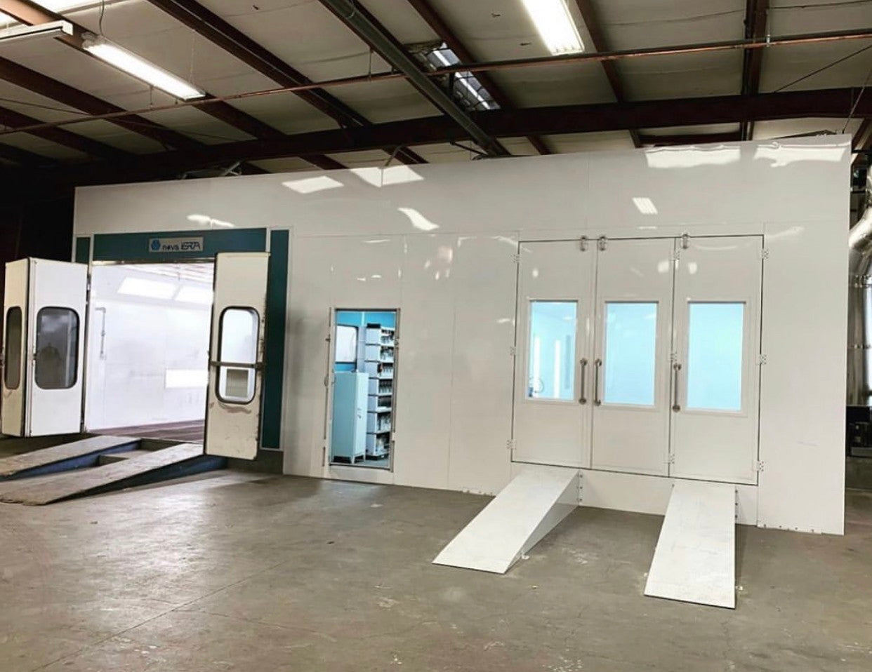 Platinum Finishing Paint Booth Systems Platinum Plus Full-Down Draft Paint Booth