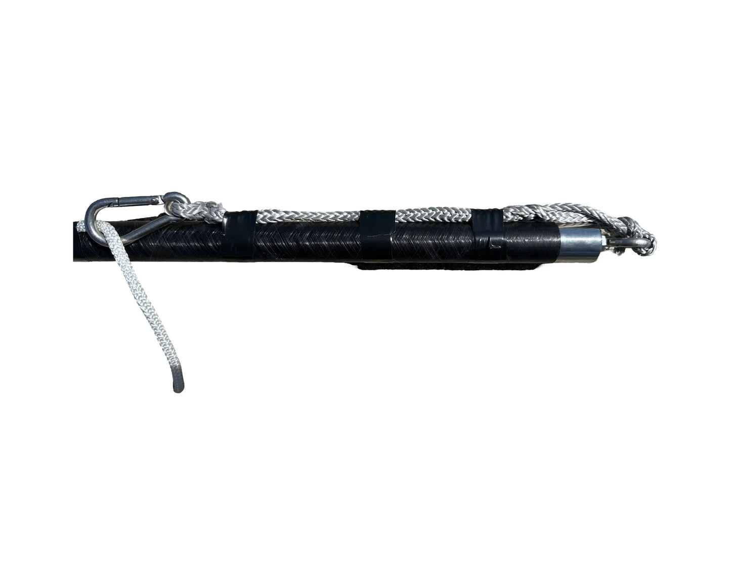 LT Marine Harpoon Dart Line Tether | Heavy-Duty Dyneema Rope | 5000 lb Test Strength | 316 Stainless Steel Carabiner | For Harpoon Rigging & Fishing Applications