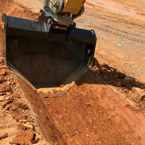 Werk-Brau V-Ditch Bucket | Width 36"–84" | 12–60 Tons | For Excavators