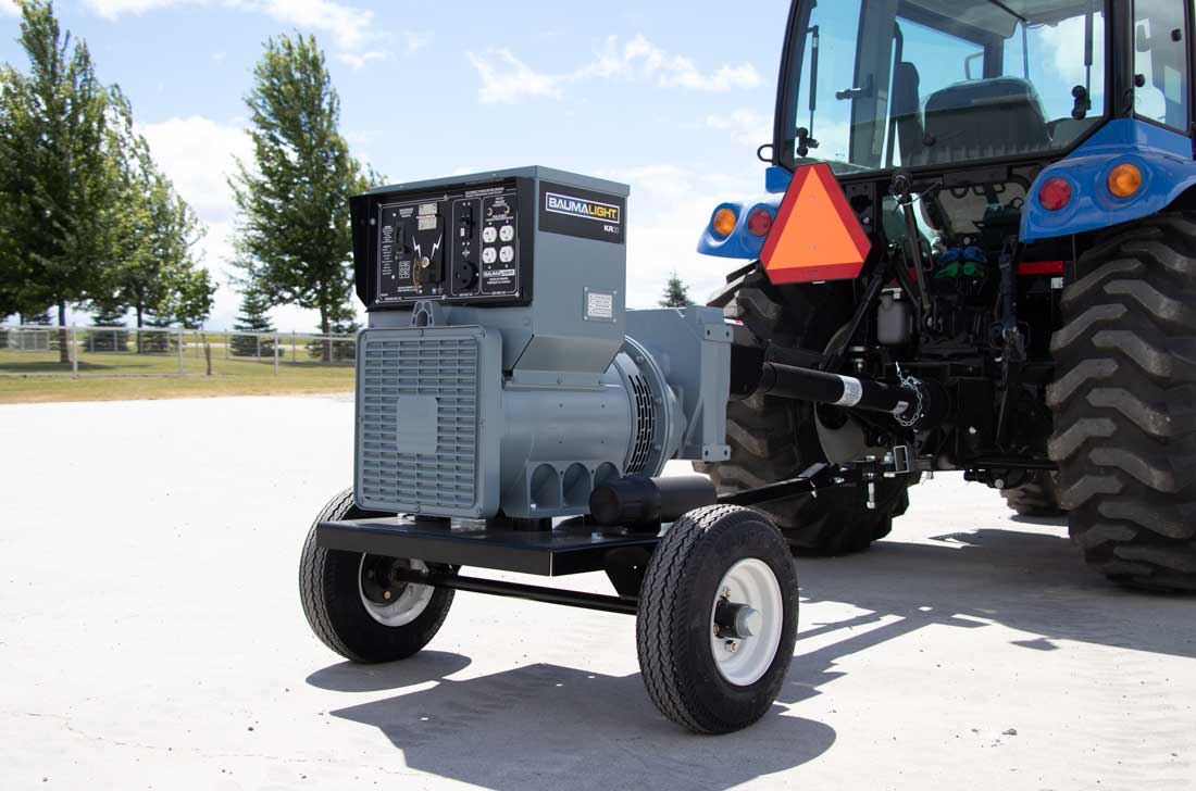 Baumalight KR Series PTO Generator 4 Pole | Model KR30-KR65 | 30KW-65KW | 45HP-97HP | For Tractor