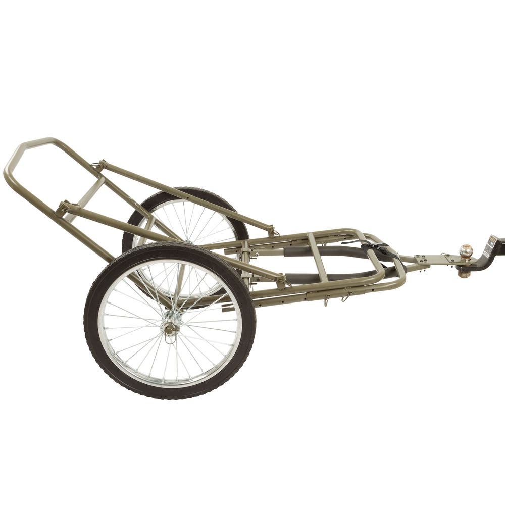 KShot Extra-Large Game Cart w/ Tow Bar | Model GAME-CART-HD-TOW | Size 63" | 20 To 50 HP | For ATV, UTV & Hunting Transport