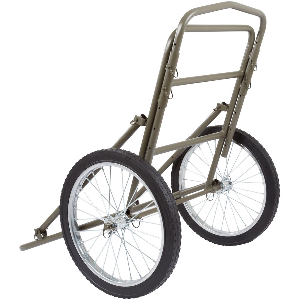 KShot Extra-Large Game Cart w/ Tow Bar | Model GAME-CART-HD-TOW | Size 63" | 20 To 50 HP | For ATV, UTV & Hunting Transport