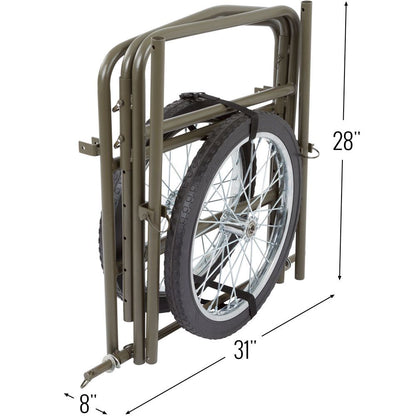 KShot Game Cart | Model CL-GAME-CART-HD | Cargo Bed 48" L x 28" W x 12" H | Capacity 750 lbs | 20 To 100+ HP | For ATV, UTV & Tractor
