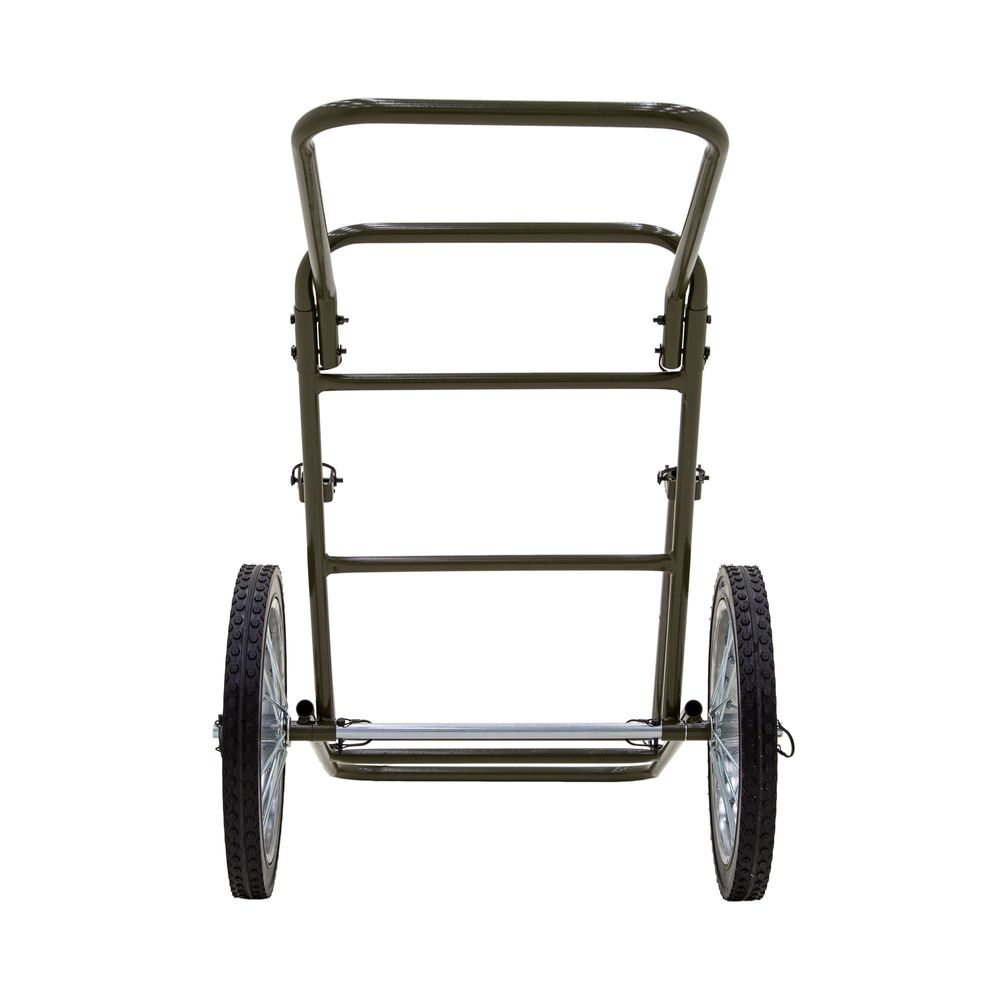 KShot Folding Game Cart | Model GAME-CART-V2 | 51" L x 27" W | 500 lbs Capacity | For Hunting & Outdoor Gear Hauling