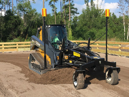 Level Best Grading Blade | Model GB108 | Width 108" | 8–30+ GPM | For Skid Steers & Track Loaders
