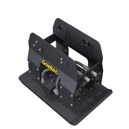 Gentec Equipment Hydraulic Plate Vibratory Compactors | Bottom Plate 21", 36" & 40" | Machine Size 1.5–29 Tons | For Excavators