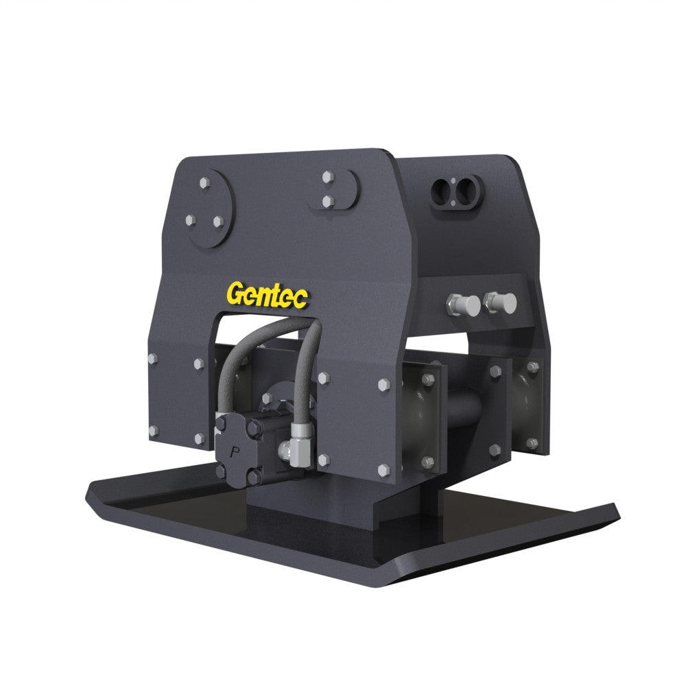 Gentec Equipment Hydraulic Plate Vibratory Compactors | Bottom Plate 21", 36" & 40" | Machine Size 1.5–29 Tons | For Excavators