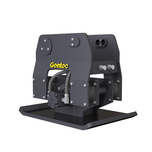 Gentec Equipment Hydraulic Plate Vibratory Compactors | Model GE3000 | Bottom Plate 24" x 36" | Machine Size 6–15 Tons | For Excavators