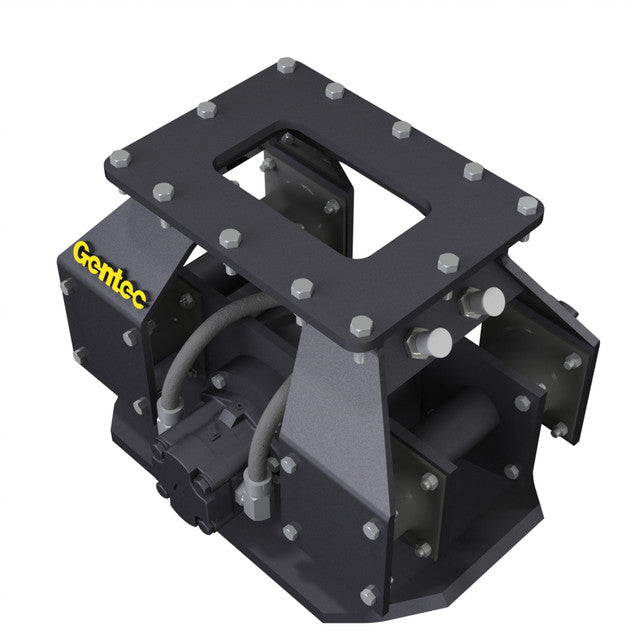 Gentec Equipment Hydraulic Plate Vibratory Compactors | Bottom Plate 21", 36" & 40" | Machine Size 1.5–29 Tons | For Excavators