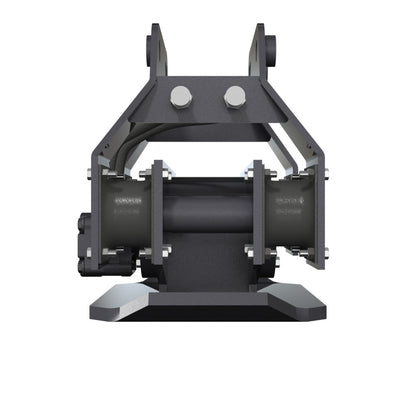 Gentec Equipment Pin-On Hydraulic Plate Compactors | Model GE870 & GE980 | Bottom Plate 21" & 40" | Machine Size 1.5–29 Tons | For Excavators