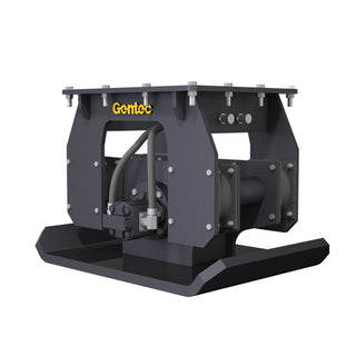 Gentec Equipment Hydraulic Plate Vibratory Compactors | Model GE980F | Bottom Plate 29" x 40" | Machine Size 16–29 Tons | For Excavators