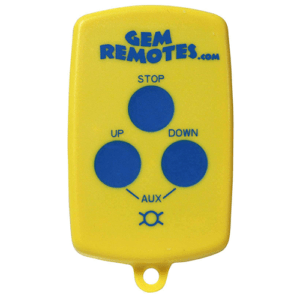 Boat Lift Distributors | GEM Remote Systems | Model 3 Button Transmitter | Model GR3 | Compact 3