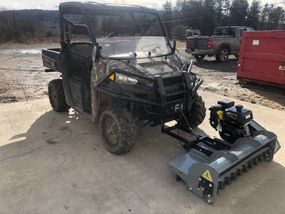 Forax Gas Powered Mulcher | Model GP40 | 40" Cutting Width | 14HP Kohler Motor | For UTV Side by Sides and Tractors