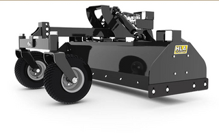 HLA Attachments Laser Grader | Model SLG84 | Width 84" inches | Standard Skid Steer Hydraulics | For Skid Steers