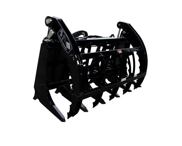 Top Dog Attachments Granite Grapple | Width 54" to 84" |  Ideal for Brush & Debris Removal | Oil Flow Range 15-25 GPM | For Skid Steer
