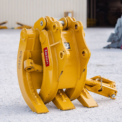 Teran Grapple Attachment | Model GRAPPLE-305C25 | Grapple Attachment 25' with 45mm Pins | Compatibility CAT 305C | For Excavators