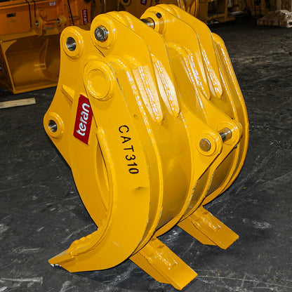 Teran Grapple Attachment | Model GRAPPLE-310 | Bucket Size 32" Inches | 360° Hydraulic Rotation | For Excavators