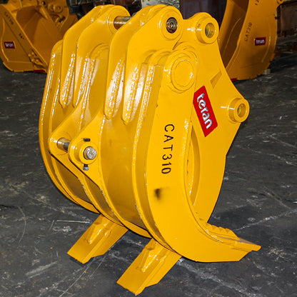 Teran Grapple Attachment | Model GRAPPLE-310 | Bucket Size 32" Inches | 360° Hydraulic Rotation | For Excavators