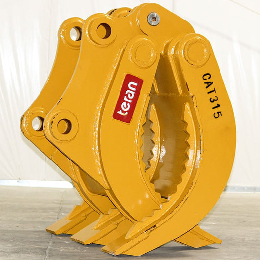 Teran Grapple Attachment | Model GRAPPLE31535 | Compatibility CAT315 35IN | For Excavators