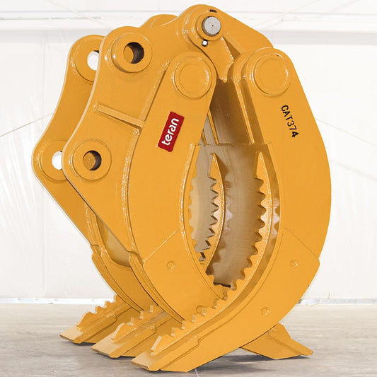 Teran Grapple Attachment | Model GRAPPLE-374 | Bucket Size 66" Inch | Compatibility CAT 374 | For Excavators