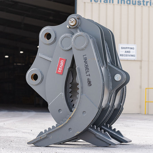 Teran Grapple Attachment | Model GRAPPLE-LBX460 | Bucket Size 50" Inches | High-Strength Jaws | For Excavators