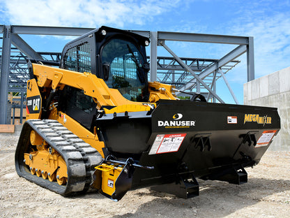 Danuser Mega Mixer For Concrete, Feed & Bulk Materials | Width 31" inches | Oil Flow Range 10-25 GPM | For Skid-Steers & Telehandlers
