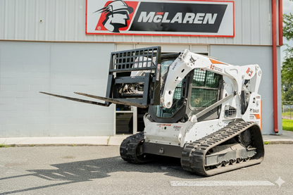 McLaren Industries Pallet Fork | 48" Length | 5,500 lb Capacity | 8 To 25 GPM | For Skid Steer