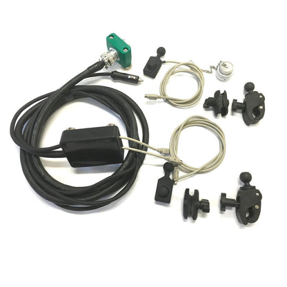 Skid Steer Genius Super Controller | Model SG-SCU-TK | 14 Pin 10 Controls Rental Kit | Temporary 10 ft | 15 To 30+ GPM | For Skid Steer