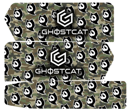 GhostCat Bikes Accessories Bundle | Battery Decals, BMX Kit – F Series, Drift Eight Metal Front Plate, Premium Tapia Seats, Rear Rack & Basket Options | For All Models GhostCat Bikes