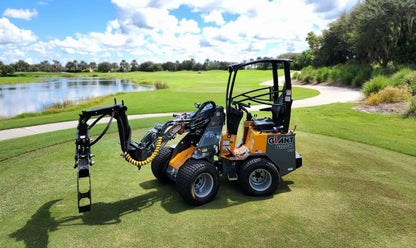 Tobroco-GiANT | Compact Wheel Loaders | G1200, G2200E & G2700HD | 36–43 mm Width | 25–50 HP | For Landscaping, Agriculture & Construction